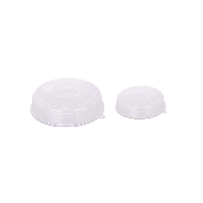 6 Pack Microwave Covers, Plastic Microwave Covers, Microwave Plate Covers for Food with Valve, 2 Si