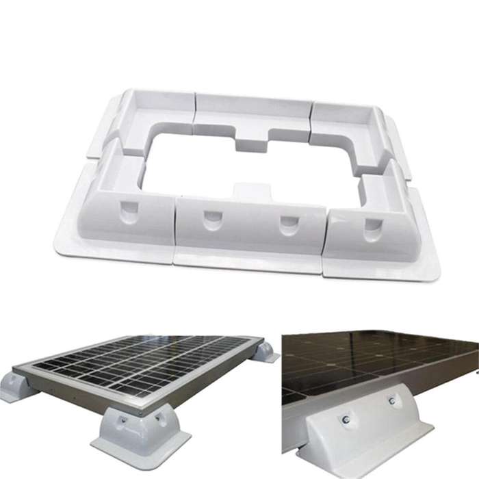 6 Pcs Eco Solar Panel Corner Side Mounting Bracket Kit for Caravan Yacht Rv Boat