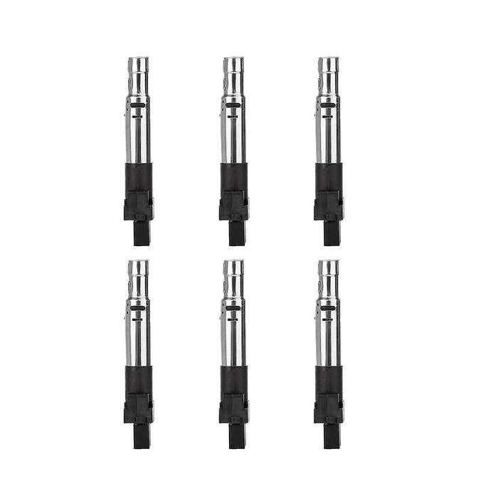 6 Pcs Ignition Coil Pack for A3 Tt R32 V6 3.2l 3.6l 022905715 022905100b
