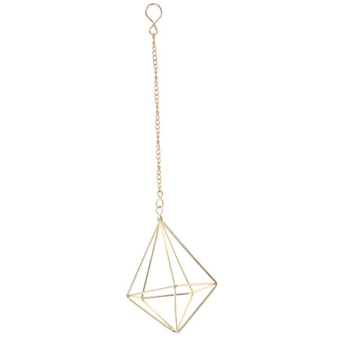 6 Pcs Nordic Style Hanging Tillandsia Air Plant Rack Wall Hanging Geometric Metal Tillandsia Air Pl