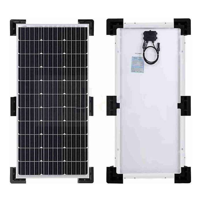 6 Pcs Solar Panel Corner Side Mounting Bracket Kit for Caravans RV Lorries Buses Boats Yachts