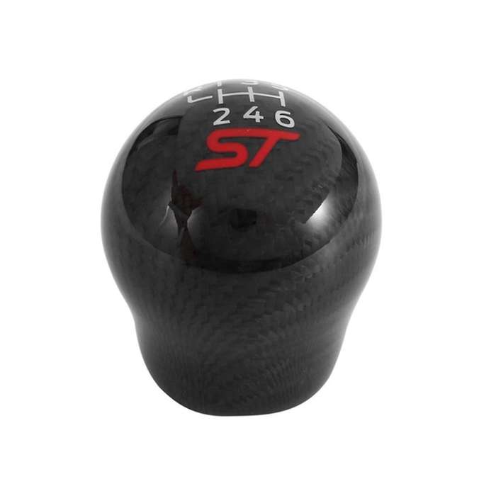 6 Speed Car Racing St Carbon Fiber Gear Shift Knob for Focus St Fiesta St