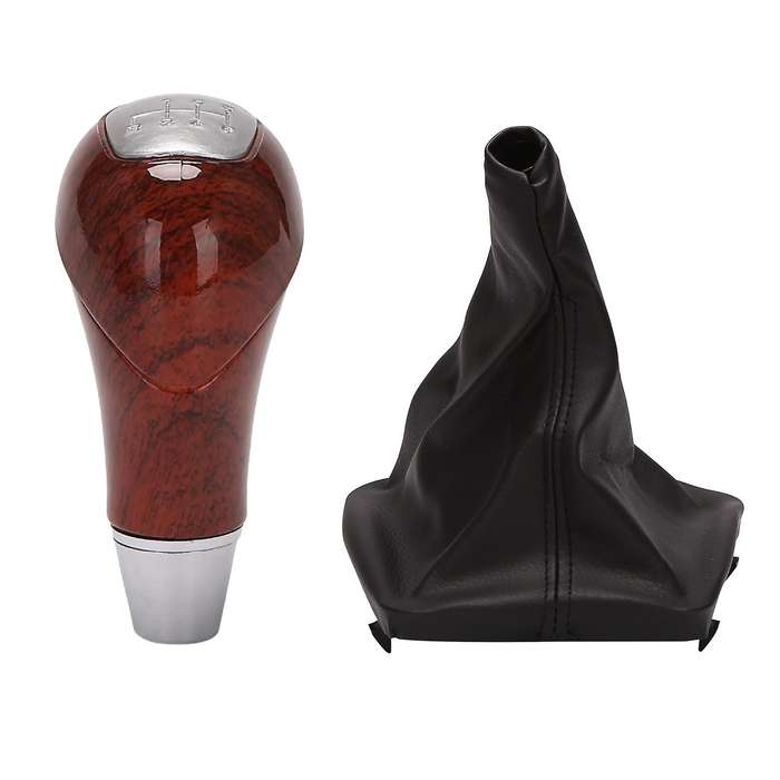 6 Speed Manual Car Gear Shift Knob Shifter Gear Lever Boot for Mercedes Benz W210/w220/w163/w202/w1