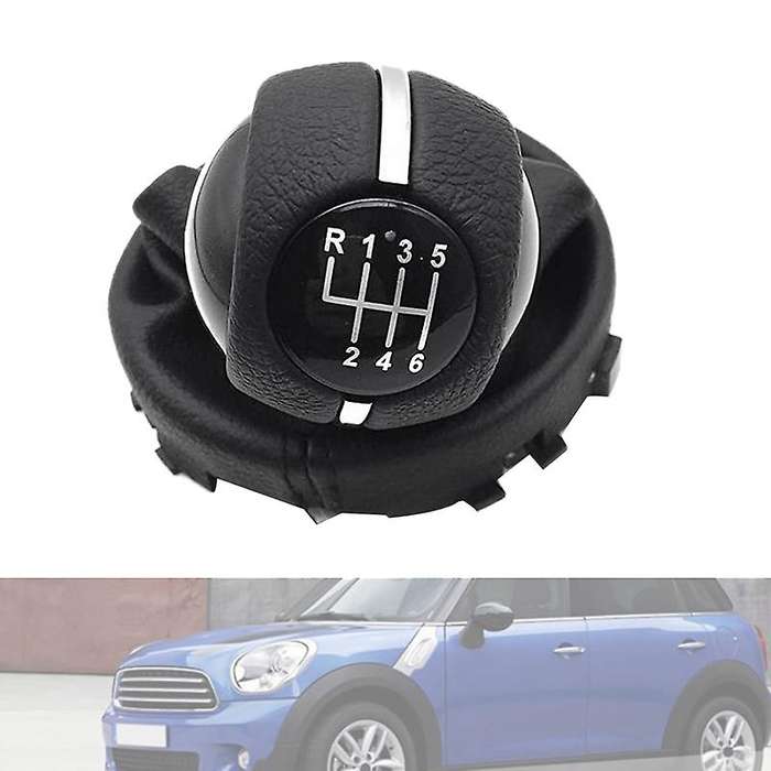 6 Speed Manual Gear Shift Knob Shifter Cover for F55 F56 F54 F60 7641999