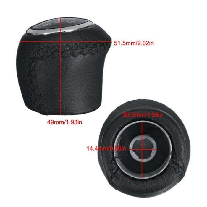 6 Speed PU Leather Shift Gear Knob for Ducato Relay Boxer