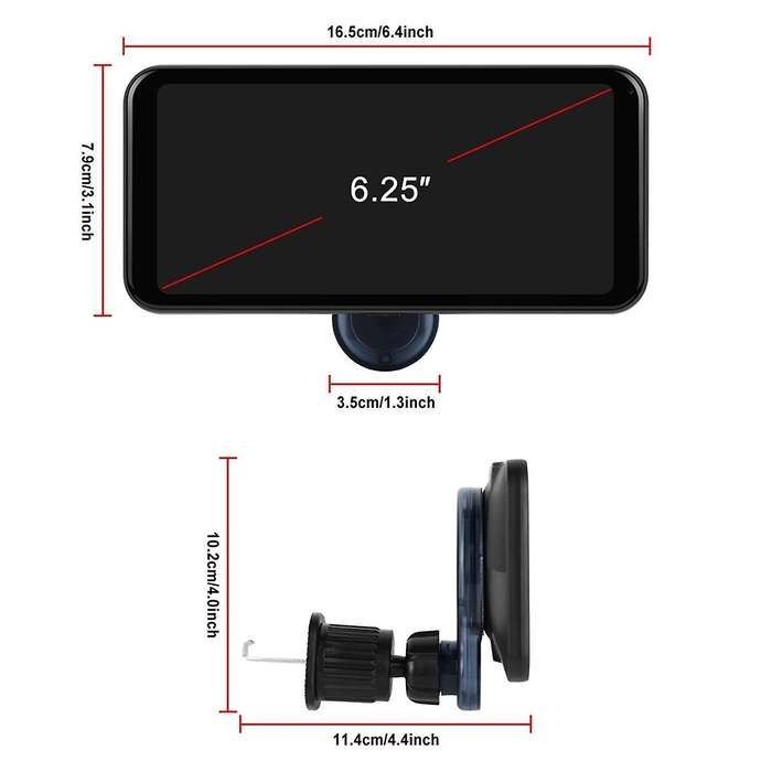 6.25In Screen MP5 Player Portable Bluetooth Car Radio Wireless Carplay Android Car Universal Multim