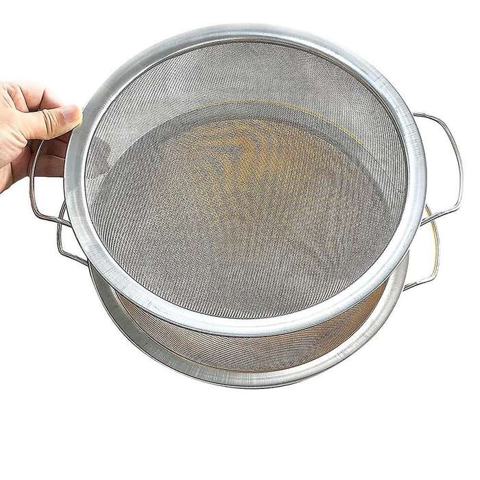 60 Mesh Stainless Steel Paint Strainer Fits A 5 Gallon Bucket, Filter Impurities, Easy to Clean And