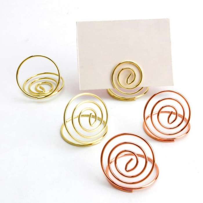 60 Pcs for Holders Place Photo Center Holder Clip Decoration Stereo Clips Mini Dining Home Reserved