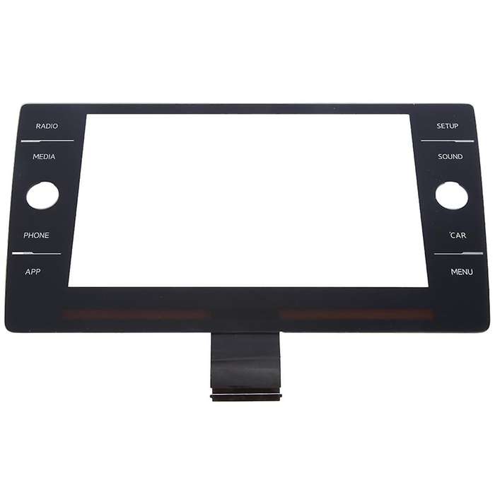 60 Pins 8 Inch Glass Touch Screen Digitizer for Mk7 Golf 7 7.5 B8 Mk6 Radio 5g6919605a 5g6919605b