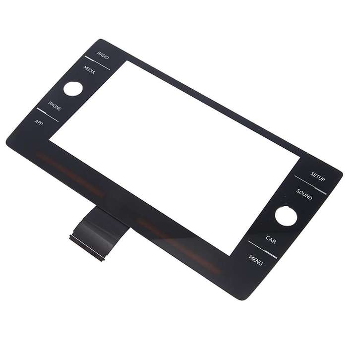 60 Pins 8 Inch Glass Touch Screen Digitizer for Mk7 Golf 7 7.5 B8 Mk6 Radio 5g6919605a 5g6919605b