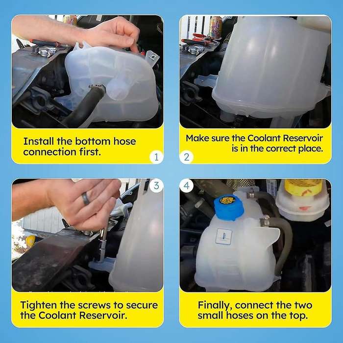 603-832 Coolant Reservoir 52014880aa for Ram 2500 Ram 1500 Ram 3500 Coolant Reservoir