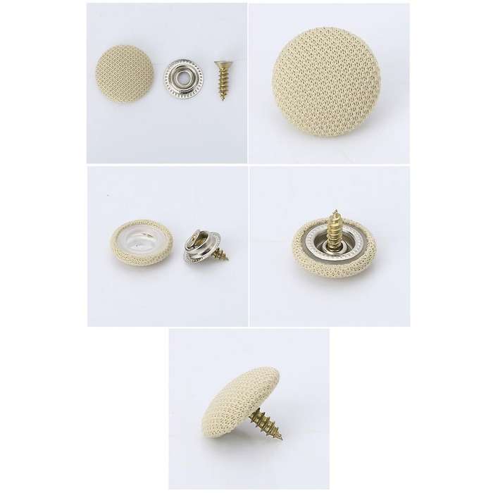 60pcs Diy Roof Lining Repair Kit Fix Sagging Headliner Pin Buckle Screw No Glue for Truck/car Screw