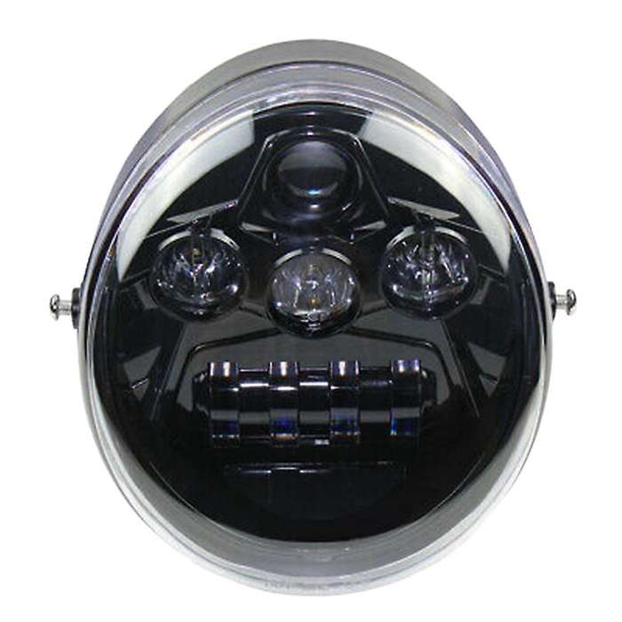 60W Motorcycle LED Headlights HI Low Beam Headlights for VRSC VRSCA VRSCB V-Rod Muscle 2002-2017