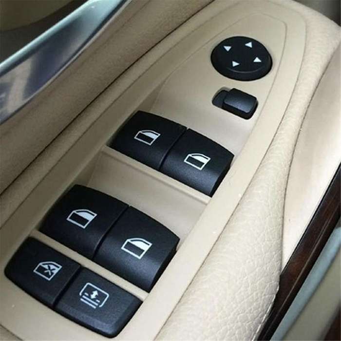 61319208107 Left Driver Side Window Regulator Switch Power Window with Curtain Switch Button for 3 S