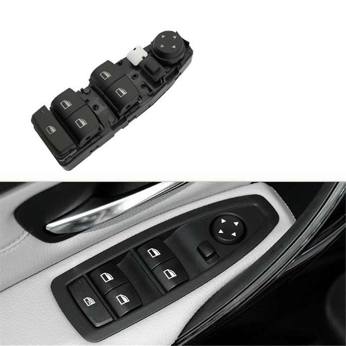 61319208108 Left Driver Side 6 Pin Window Regulator Switch Power Window Switch Button for 3 Series F