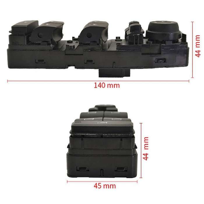 61319362116 Left Driver Side Window Regulator Switch Power Window Switch Button for X5 F15 2013-201