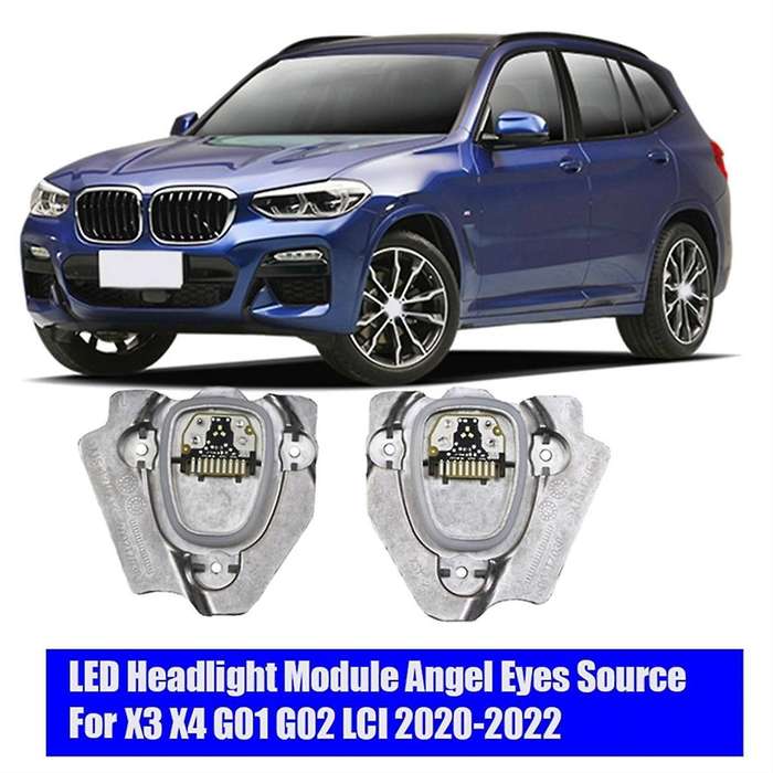 63115A0E623 & 63115A0E624 1Pair Headlight LED Modules Angel Eyes Modules for X3 X4 G01 G02 2020-22