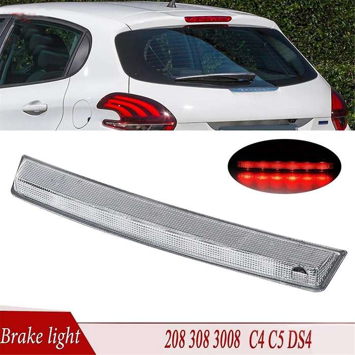 6351HH Third High Mount Brake Light Rear Reflector Stop Tail Light for 208 3008 C4 C5 DS4