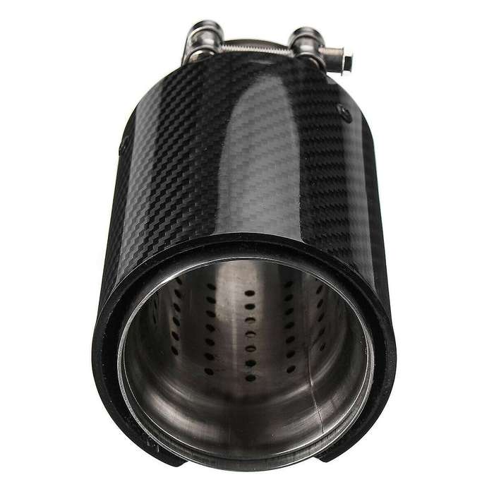 63mm-89mm Exhaust Cover Tailpipe Rear Gloss Carbon for M SERIES