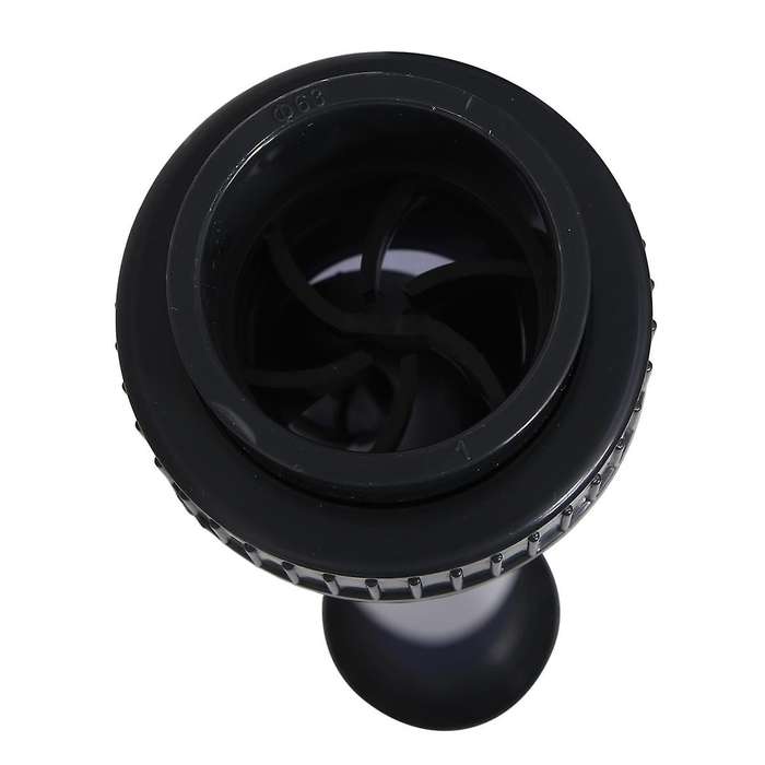 63mm Union Connector UPVC Helical Static Mixers Industry Anti Corrosion Plastic Dosing Liquid Mixin