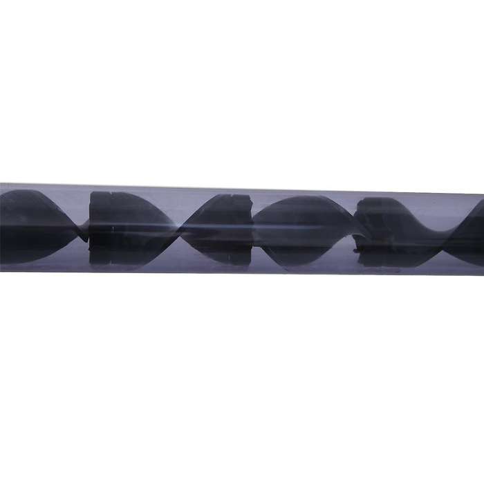 63mm Union Connector UPVC Helical Static Mixers Industry Anti Corrosion Plastic Dosing Liquid Mixin