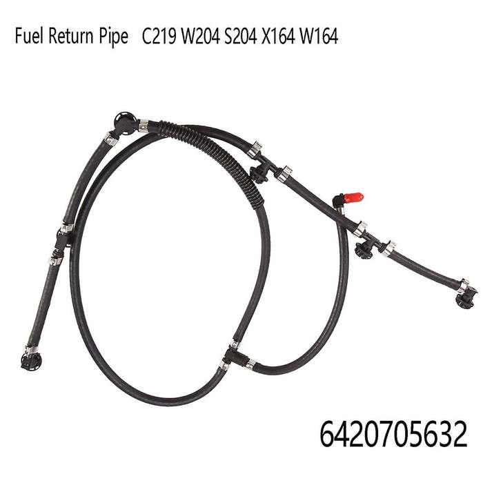 6420705632 Fuel Return Pipe Fuel Injector Leak Off Hose for - C219 W204 S204 X164 W164