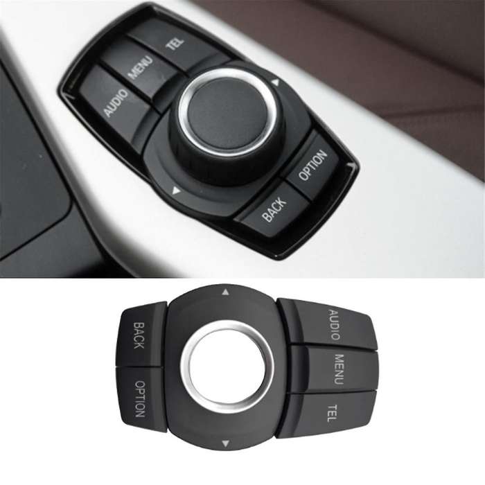 65829381678 Car Central Control Multimedia Controller Button for 1 2 3 4 Series X1 I3 F20 F22 F45 F3