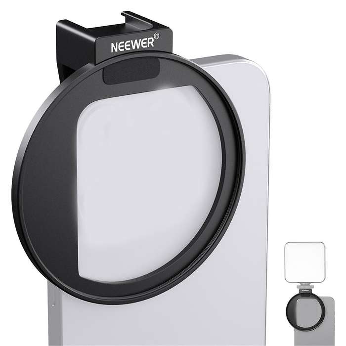 67mm Cell Phone Lens Clip Cell Phone Filter Mounting Bracket Additional Filter Expansion Frame Col