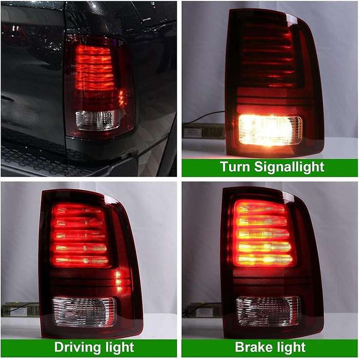 68093080AB Tail Light for Ram 1500 2500 2013-2018 3500 2014-2018 Rear Tail Light Rear Brake Tail Lig