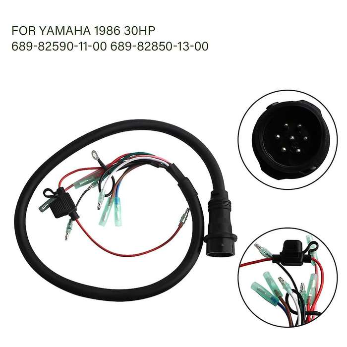 689-82590-11-00 Wire Harness Assembly (7Pin) for Outboard 2T 20HP 25HP 30HP 689-82590-11 Boat Engin
