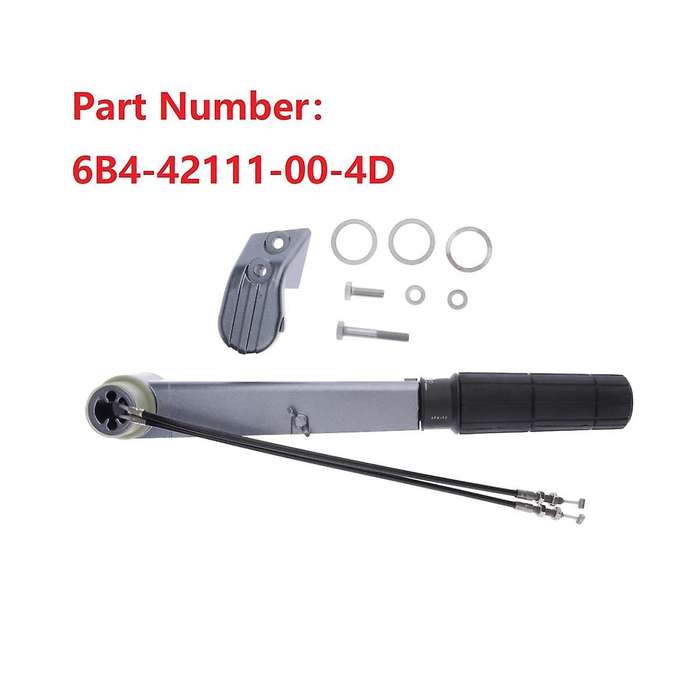 6b4-42111-00-4d Outboard Throttle Handle Assy with Cable for Outboard