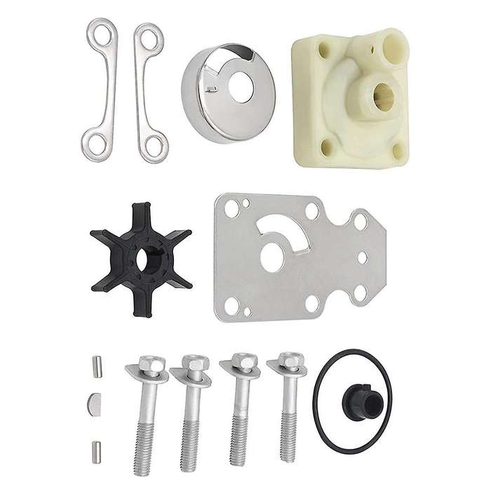 6AH-W0078 Water Pump Impeller Kit for 4 Stroke 15 20 Outboard F15C F20 6AH-W0078-00 6AH-W0078-A2 18-
