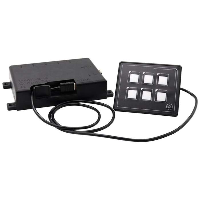 6-bit Bluetooth Switch Panel, Push Button Switch Auxiliary Panel, Touch Type Backlit Membrane Contro