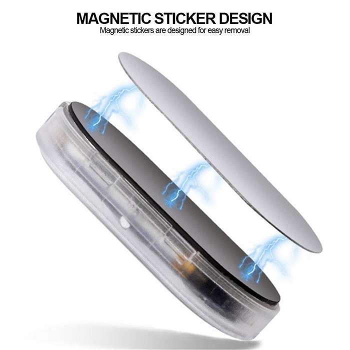 6LED Car Touch Lights Rechargeable Car Interior Dome Light Roof Ceiling Reading Lamps Trunk Magnetic