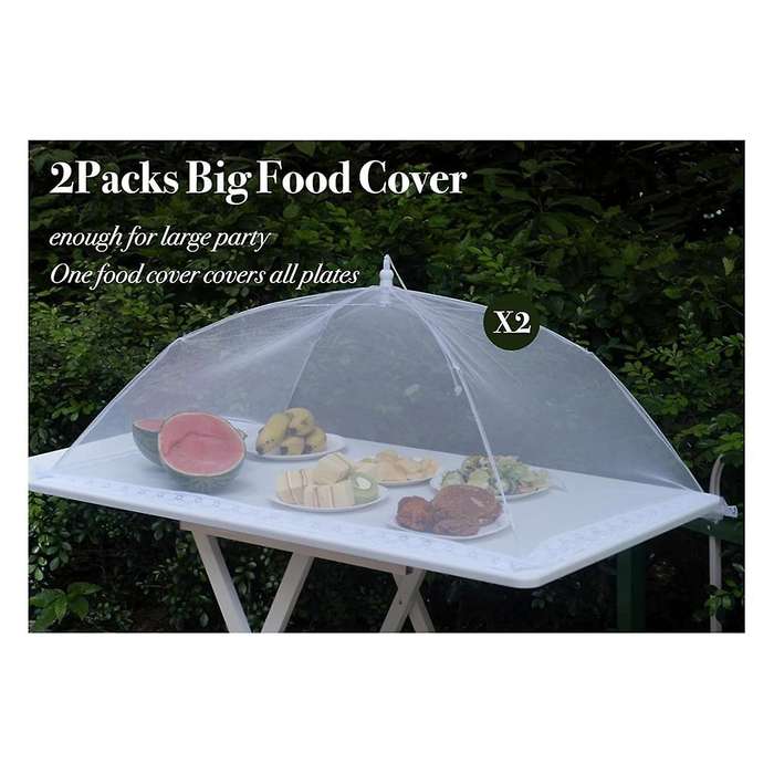 6Packs Food Covers for Outside Mesh, Food Tents/Food Covers for Outdoors, Outdoor Food Covers Food N