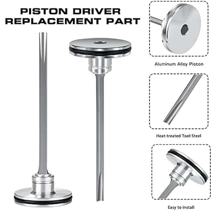 6Pc 877-323 Piston Driver Replacement for Air Nailer Accessories,NR83 NR83A NR83A2 NR83A2(S) Nail Pi