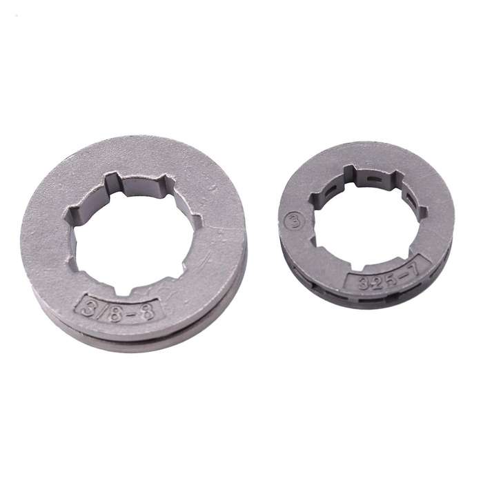 6Pcs .325 .404 3/8Inch Pitch Standard/Mini 7T/8T Chain Drive Sprocket Rim Kit for Jonsered Partner C