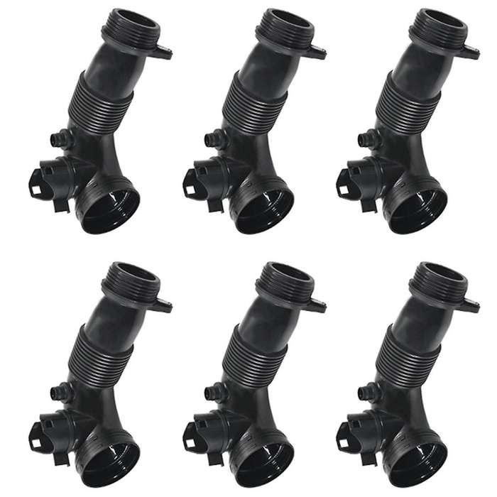 6pcs 13717605638 Car Turbocharger Intercooler Air Intake Hose Pipe Tube for F22 F23 F30 F32 F33 F34