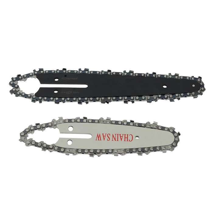 6Pcs 4/6Inch Chains and Guides Set for Mini Pruning Saw Electric Saw High Quality and Durable ChainS