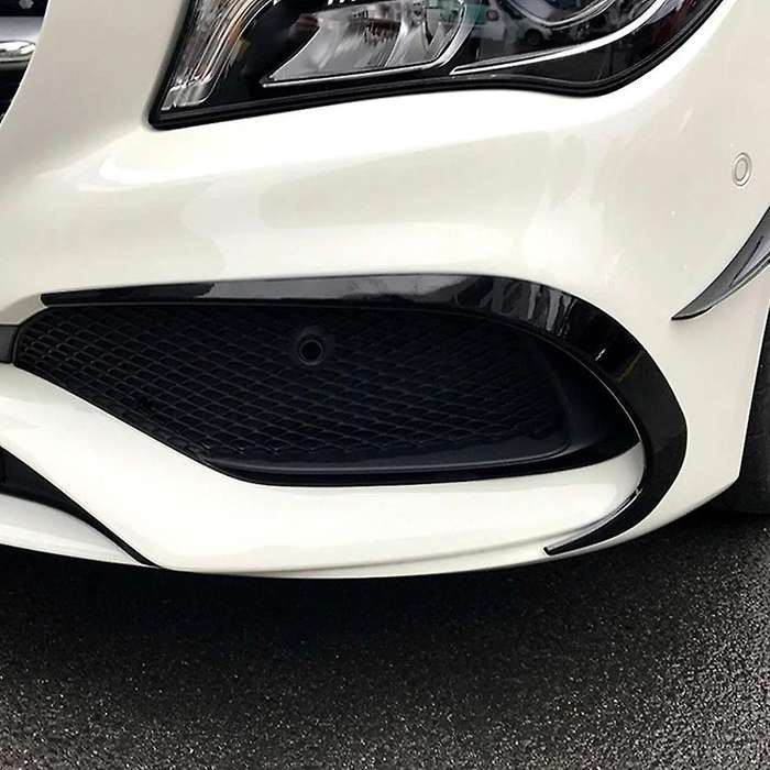 6Pcs Car Bumper Splitter Spoilers Side Air Vent Canard Trim Kit for CLA CLA200 220 250 260 2016-2019