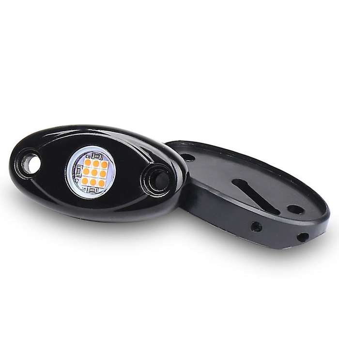 6Pcs Car Under Wheel Lights 800LM 9 LED Rock Light for Off-Road