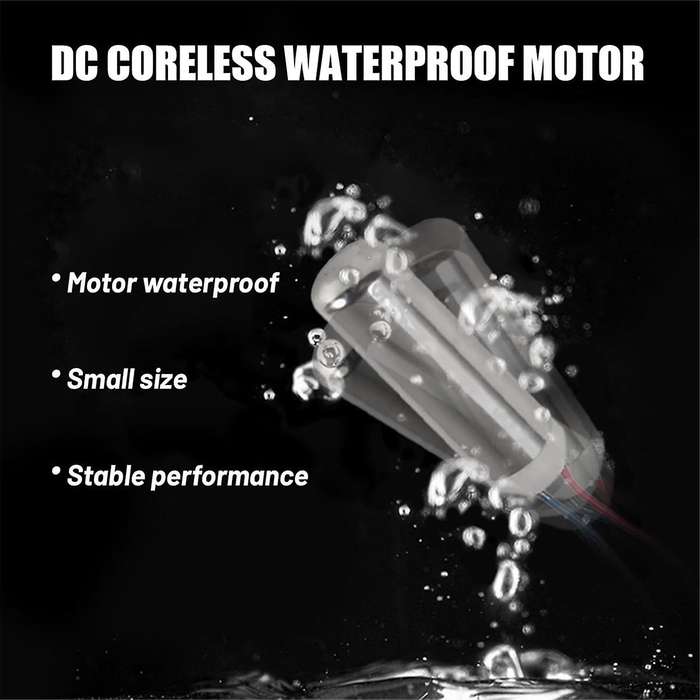6PCS DC CorelessVibration Motor 7X25Mm Waterproof Vibration Motor 1-6V 8000-2000RPM Suitable for Vib