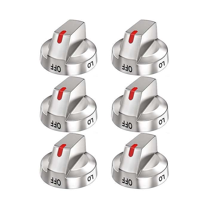 6pcs Dg64-00473a Ultra Durable Control Knobs Replacement Stove Burner Oven,stove Knobs Gas Range