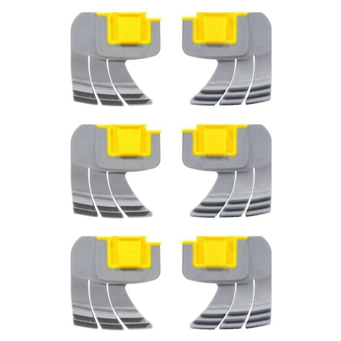 6Pcs Cyclone Scrubbing Brush Pool Cleaning Robot Scrubbing Brush R0714400 for Zodiac MX8 Mx6