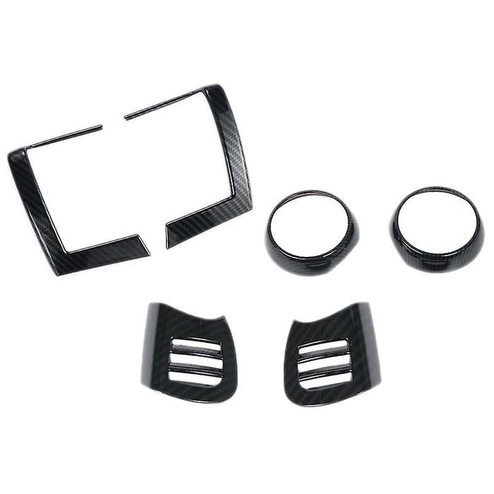6PCS Dash Cover for MINI F55 F56 F57 Carbon Fiber Interior Stickers