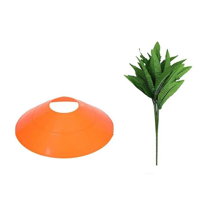 6PCS Easter Carrot Garden Stake Carrot Decorative, Carrots Decor, Sign Carrot Decorative Stake