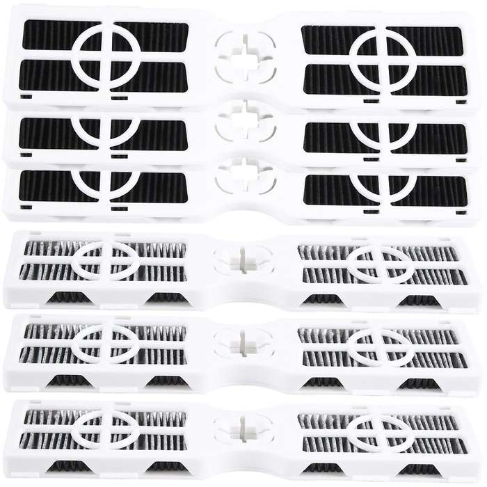 6Pcs FRGPAAF.2 PURE AIR AF-2 AIR FILTER Fit for Fri&Gidaire Refrigerator FRFS2823AS0,GRMC2273BF,GRFN