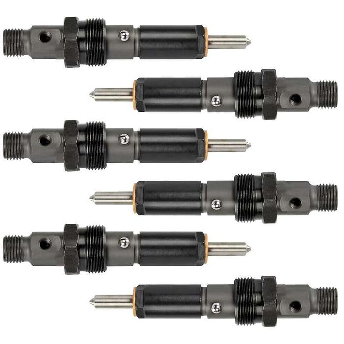 6Pcs Fuel Injector Set W/Ring Kit 3283562 for 5.9L KDAL59P6 Nozzle Holder P7100 1994-1998