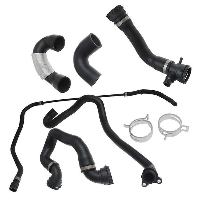 6PCS Hoses Radiator Coolant Water Hose Pipe Kit for 135i 335i 335xi 2007-2010 11537585023 171285700