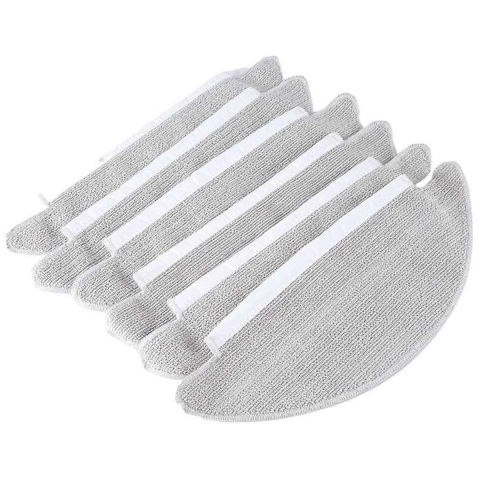 6Pcs Mop Cloths for V5 / V5 Pro Wipes Rags Accessories Vacuum Cleaner